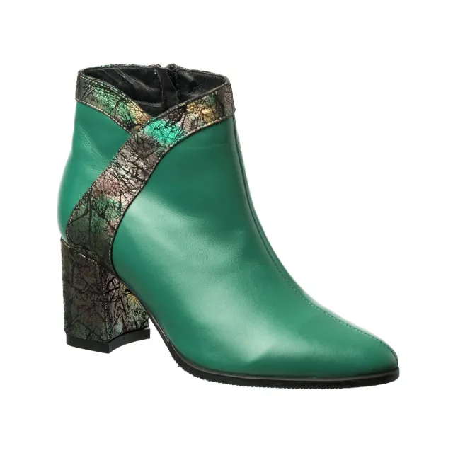 Catinca Shoes GX44 VBST ghete dama verde piele