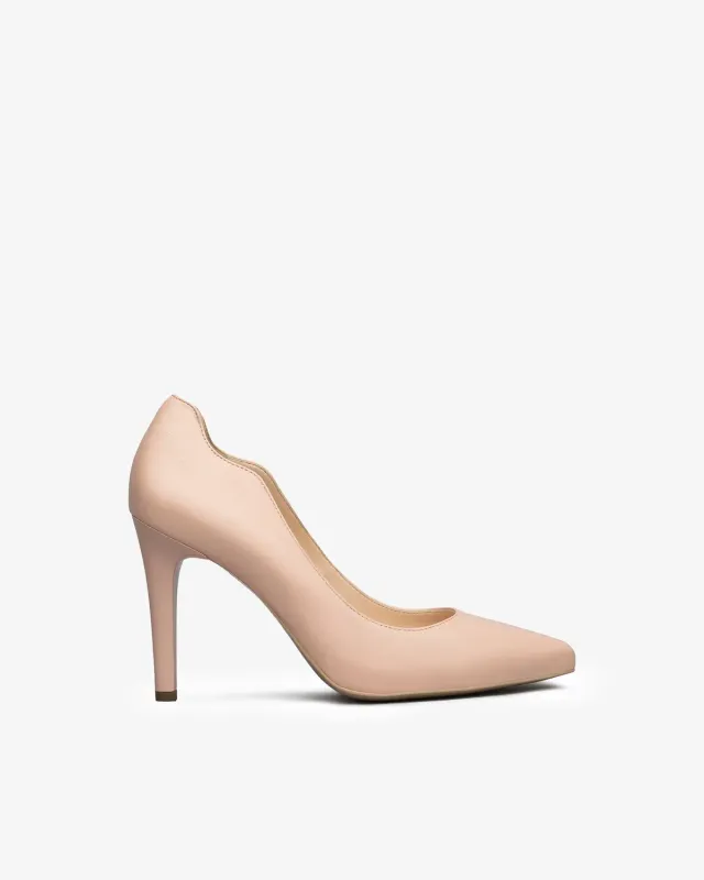 NeroGiardini pantofi damă cu toc piele naturală eleganți