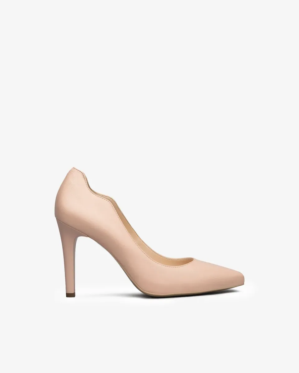 NeroGiardini pantofi damă cu toc piele naturală eleganți