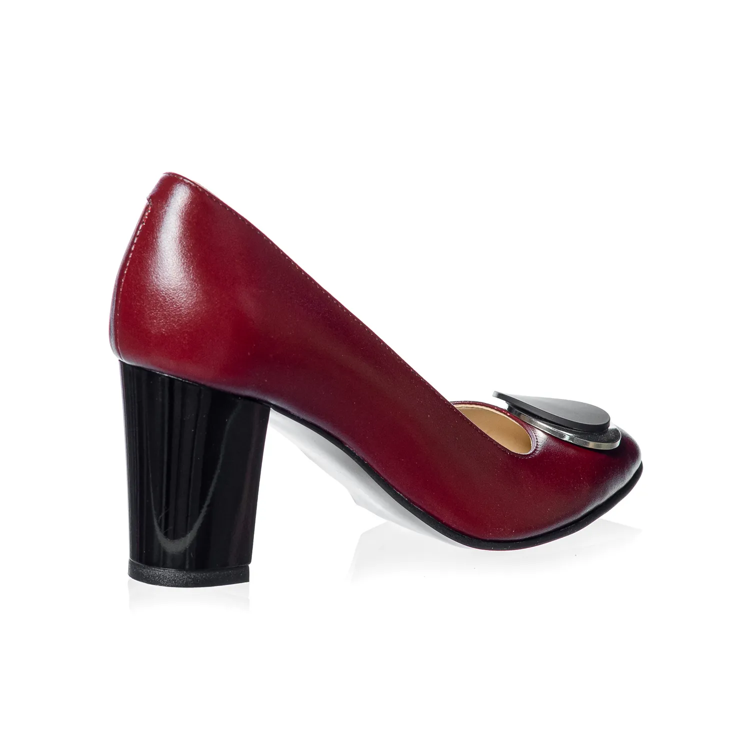 Catinca Shoes A30 BB pantofi dama piele bordo box