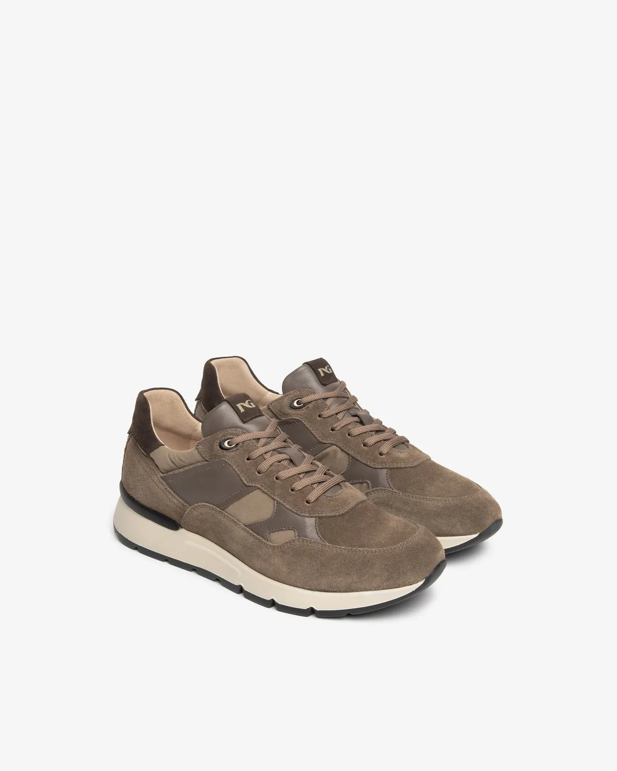 NeroGiardini sneakers piele intoarsa barbati toamna