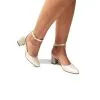Catinca Shoes D14 BS sandale piele bej sidef
