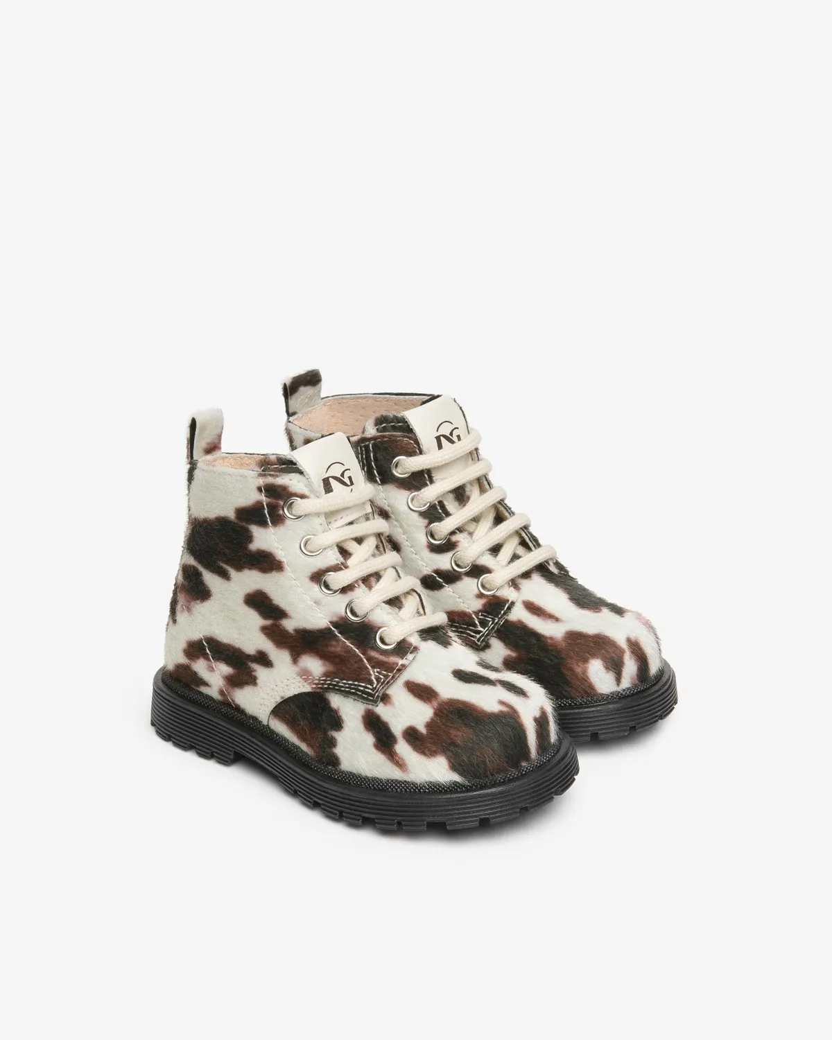 NeroGiardini bocanci fete piele animal print