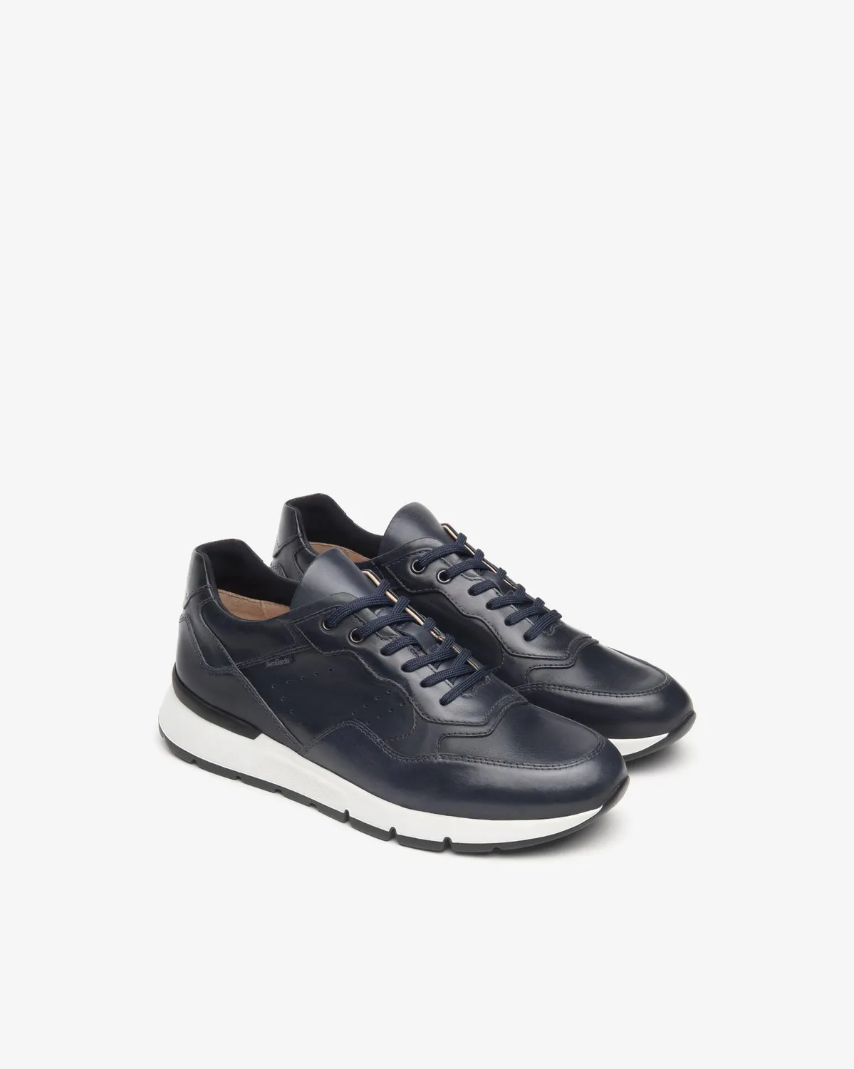 NeroGiardini sneakers piele barbati cu brant DryGo