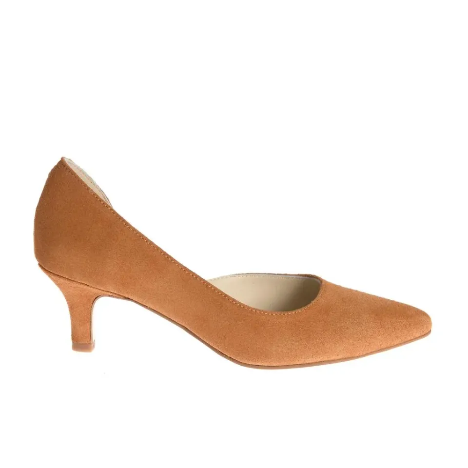 Ana Urbana Shoes Denver pantofi camel piele