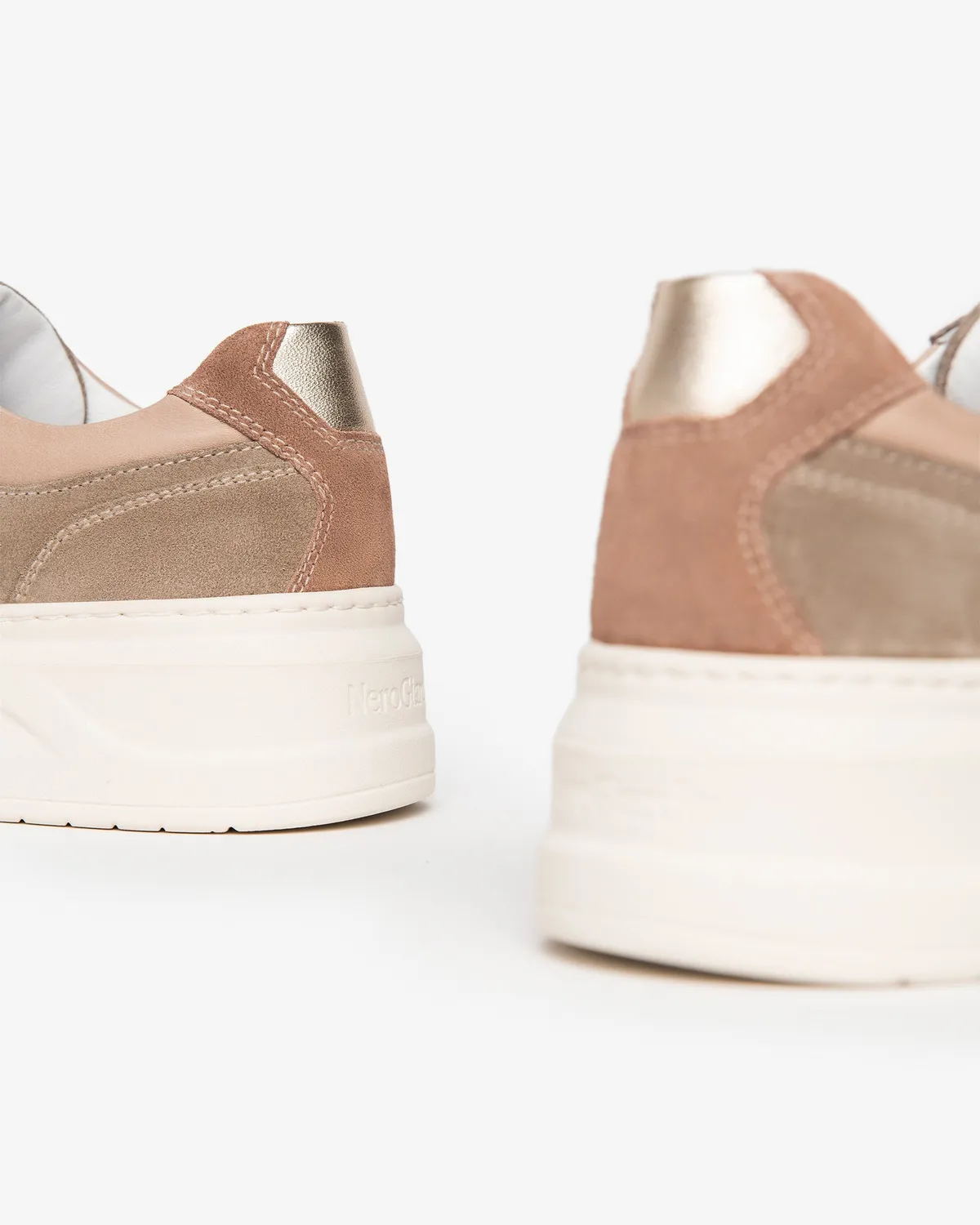 NeroGiardini sneakers piele damă piele întoarsă