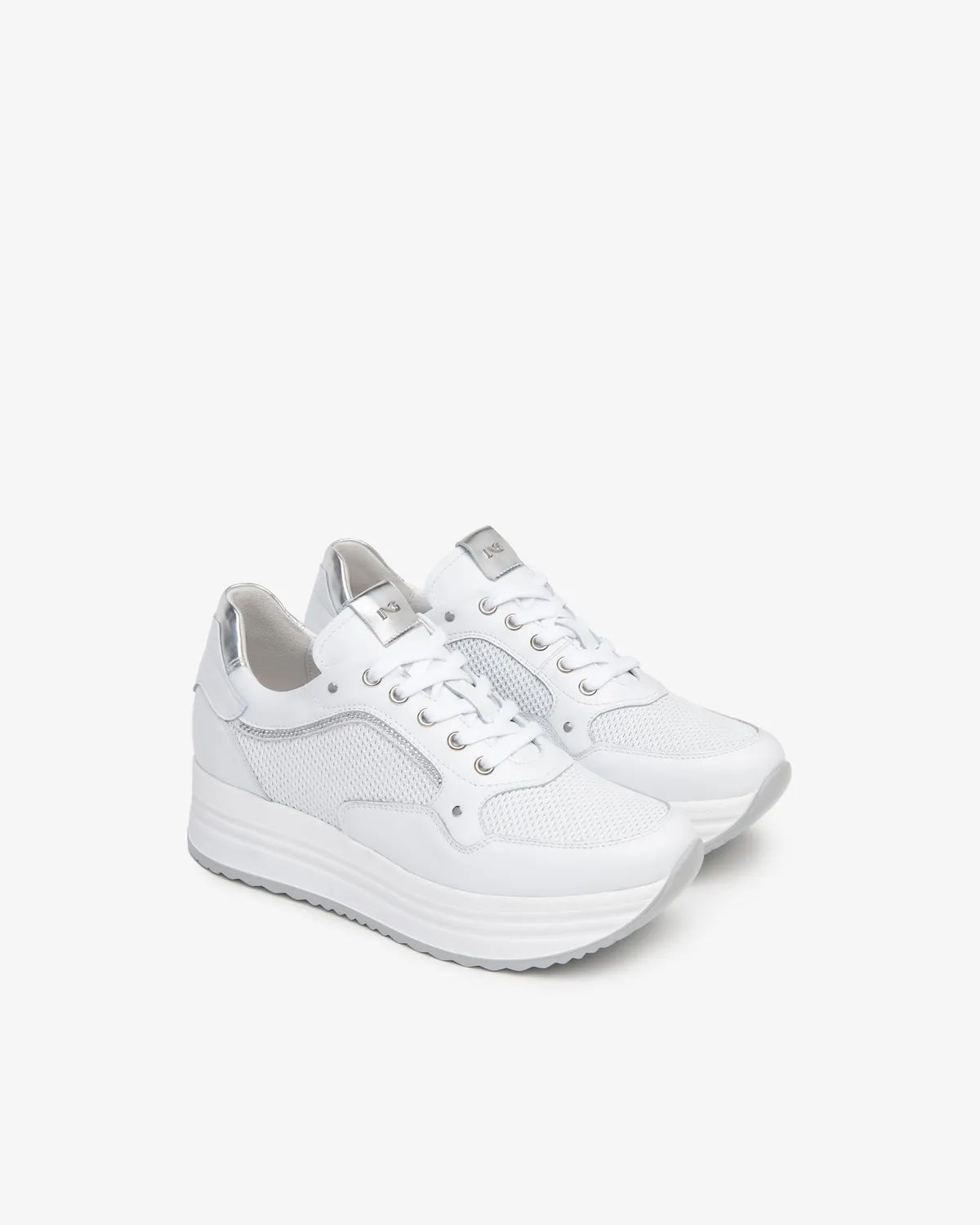NeroGiardini sneakers piele dama cu brant DryGo