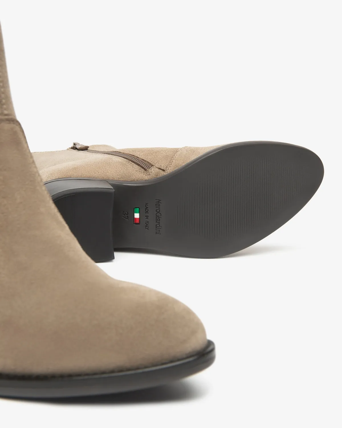 NeroGiardini Ghete Chelsea Suede Dama