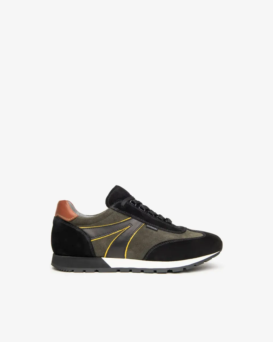 NeroGiardini sneakers piele bărbați iarnă talpă 2,5 cm