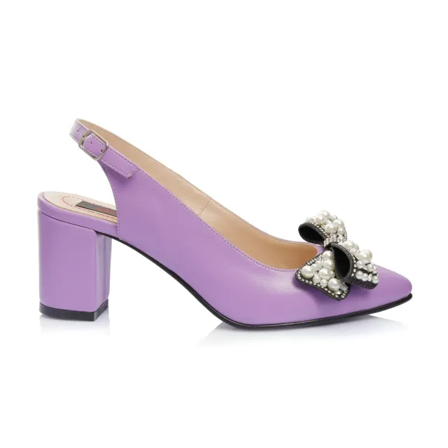 Catinca Shoes A91M LI sandale dama piele lila box