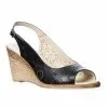 Catinca Shoes P28 N sandale damă piele negru