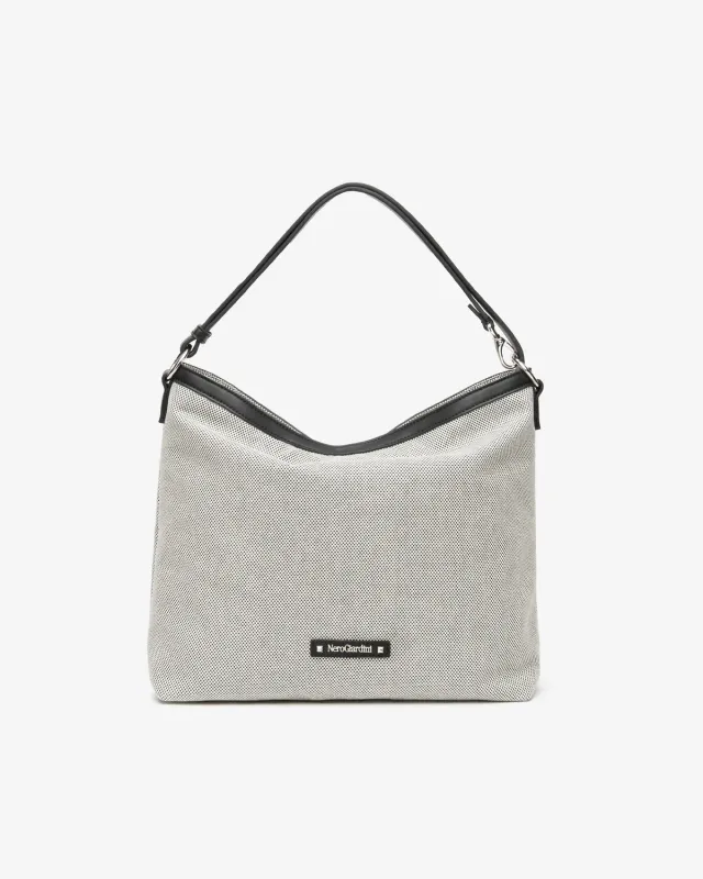 NeroGiardini geanta hobo dama material tehnic