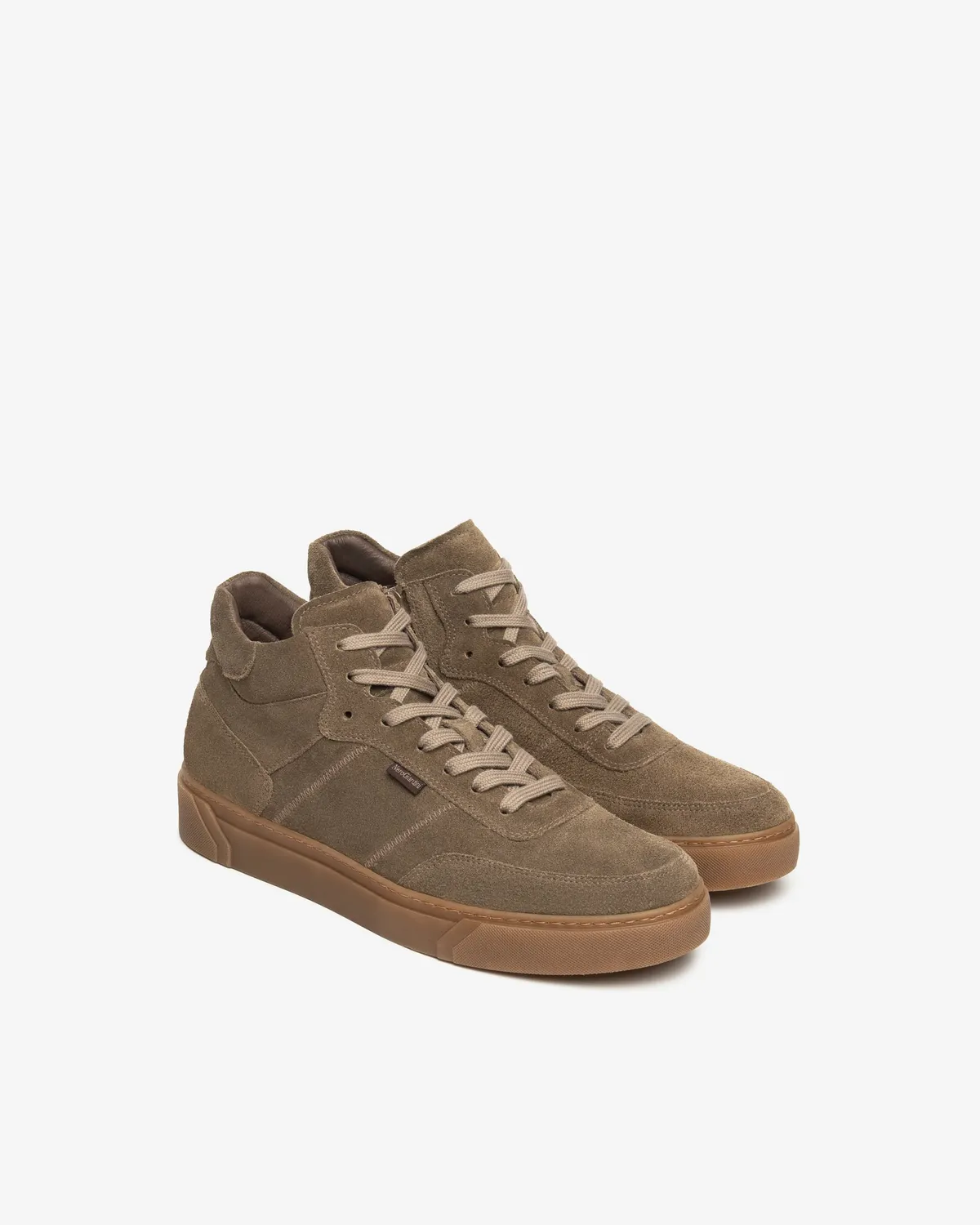 NeroGiardini sneakers barbati inalti piele intoarsa