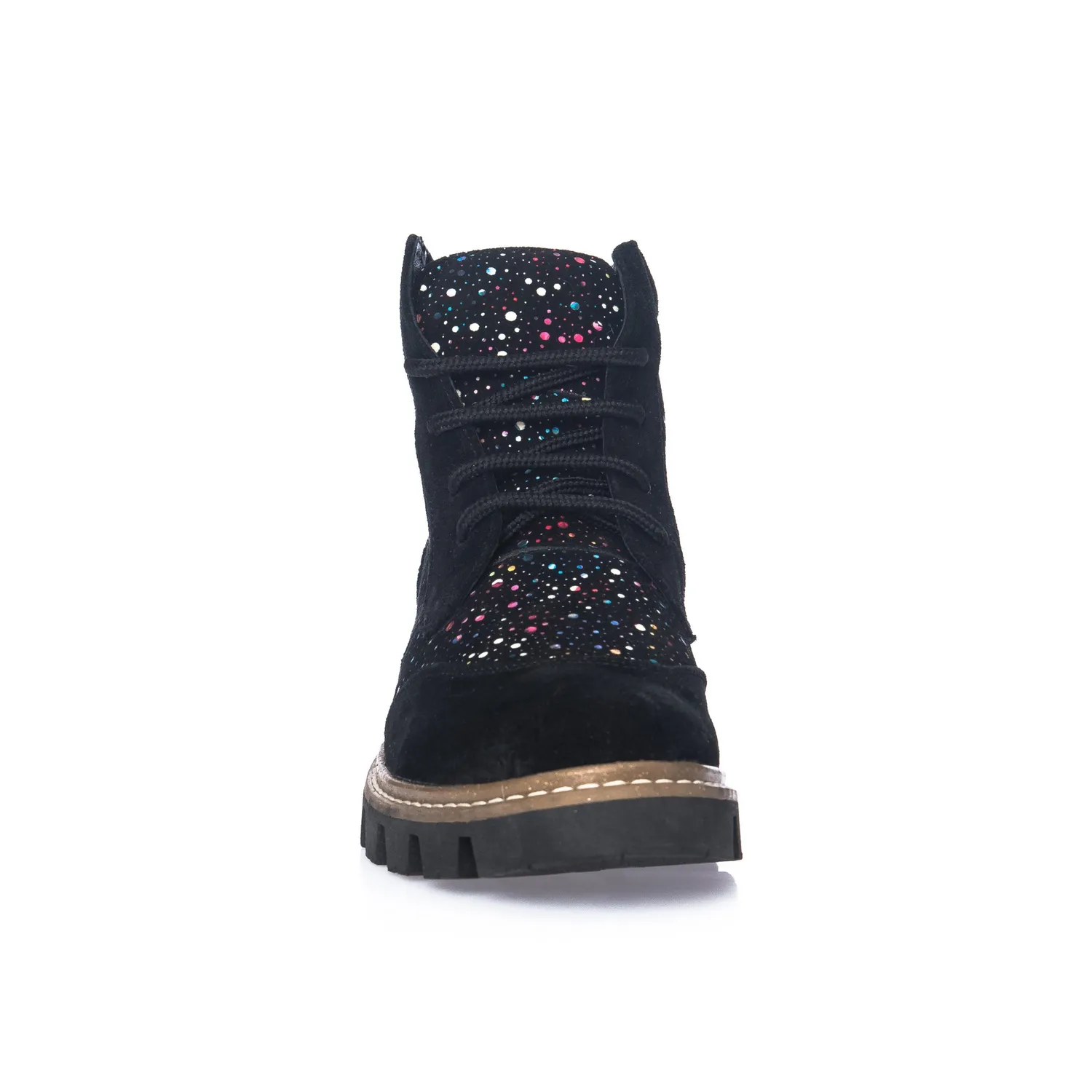 Catinca Shoes G28 NAPC bocanci dama piele negru picatele