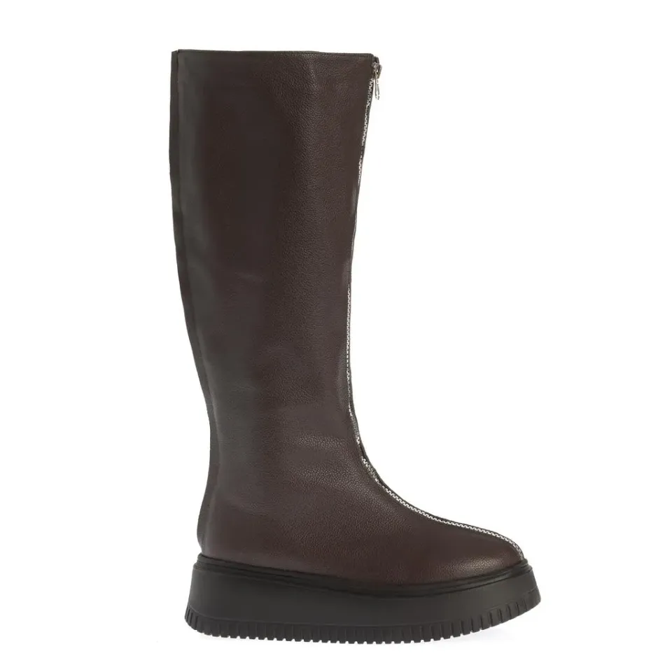 Ana Urbana Shoes Anne Marie cizme maro piele