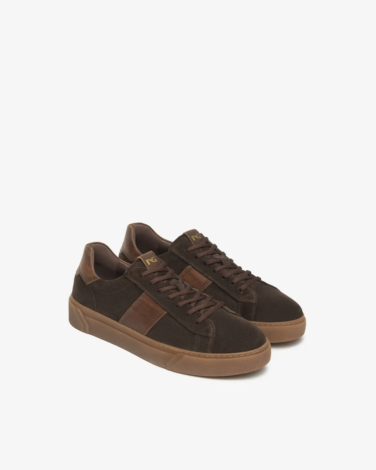 NeroGiardini sneakers barbati piele si intoarsa