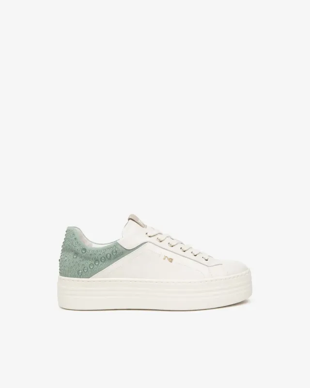 NeroGiardini Sneakers Dama Piele Suede Memory Confort