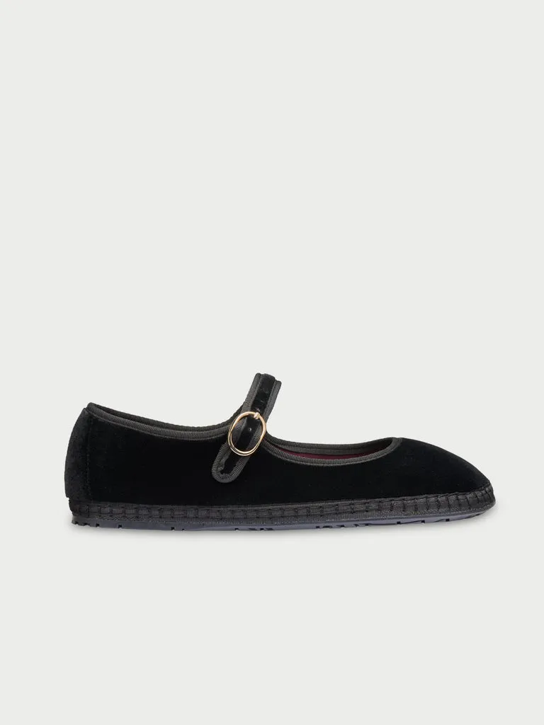 Flagelus Cinderella Antonia pantofi Mary Jane negri