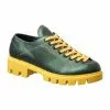 Catinca Shoes X2 VM pantofi dama verde metalizat piele