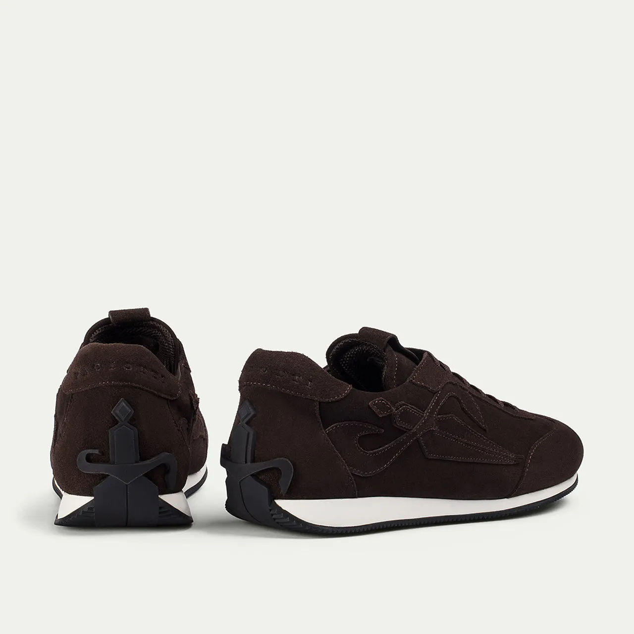Sneakers barbati Cesare Paciotti Myron maro piele intoarsa