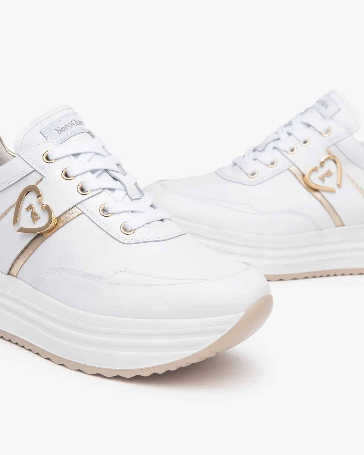 NeroGiardini sneakers dama piele respirabili