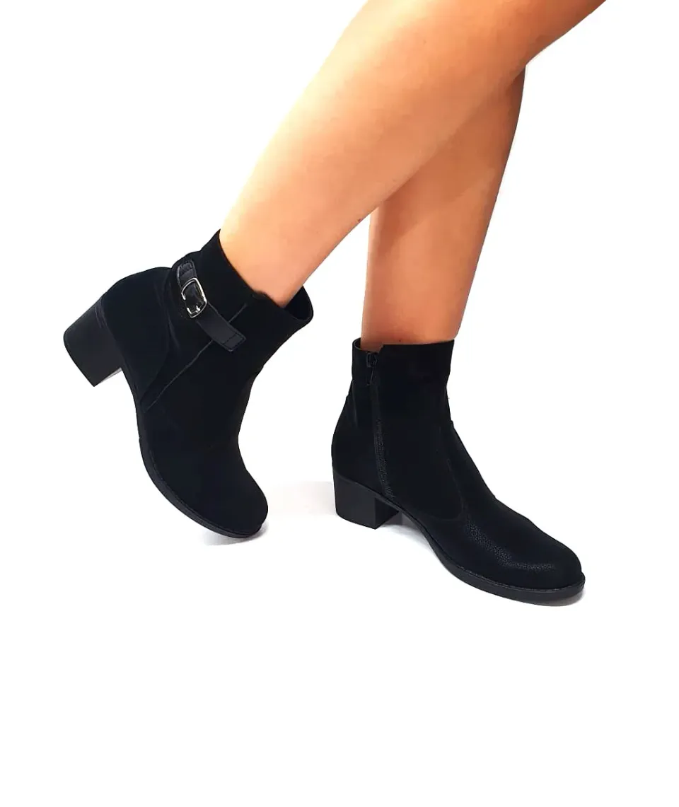 Catinca Shoes Negru Box Bufu GX52 NBB ghete piele negru