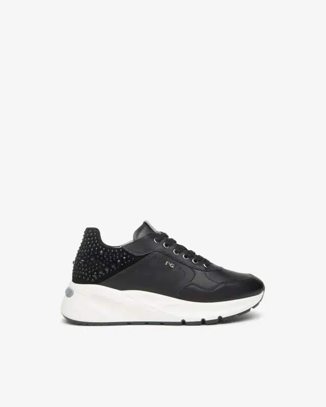 NeroGiardini sneakers piele si piele intoarsa dama
