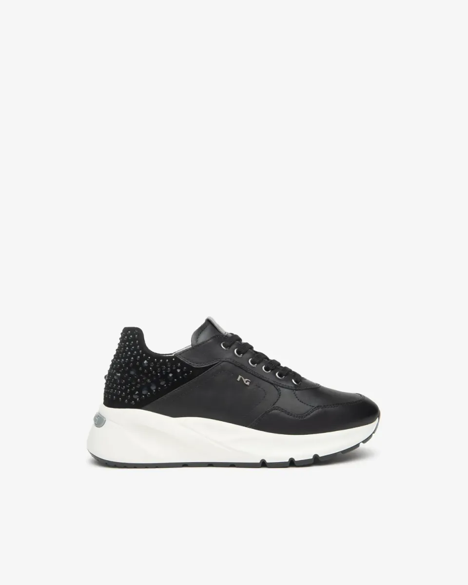 NeroGiardini sneakers piele si piele intoarsa dama