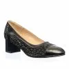Catinca Shoes 315 NP pantofi dama negri pony piele
