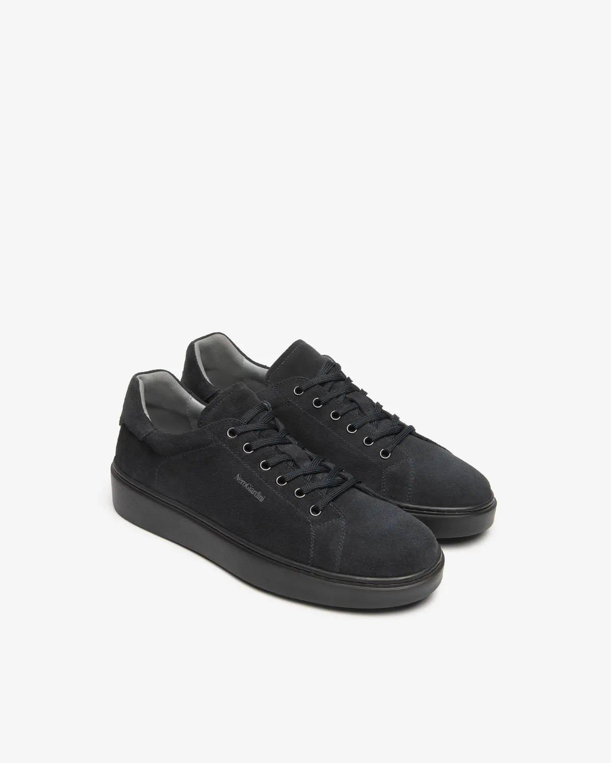 NeroGiardini sneakers piele intoarsa barbati siret