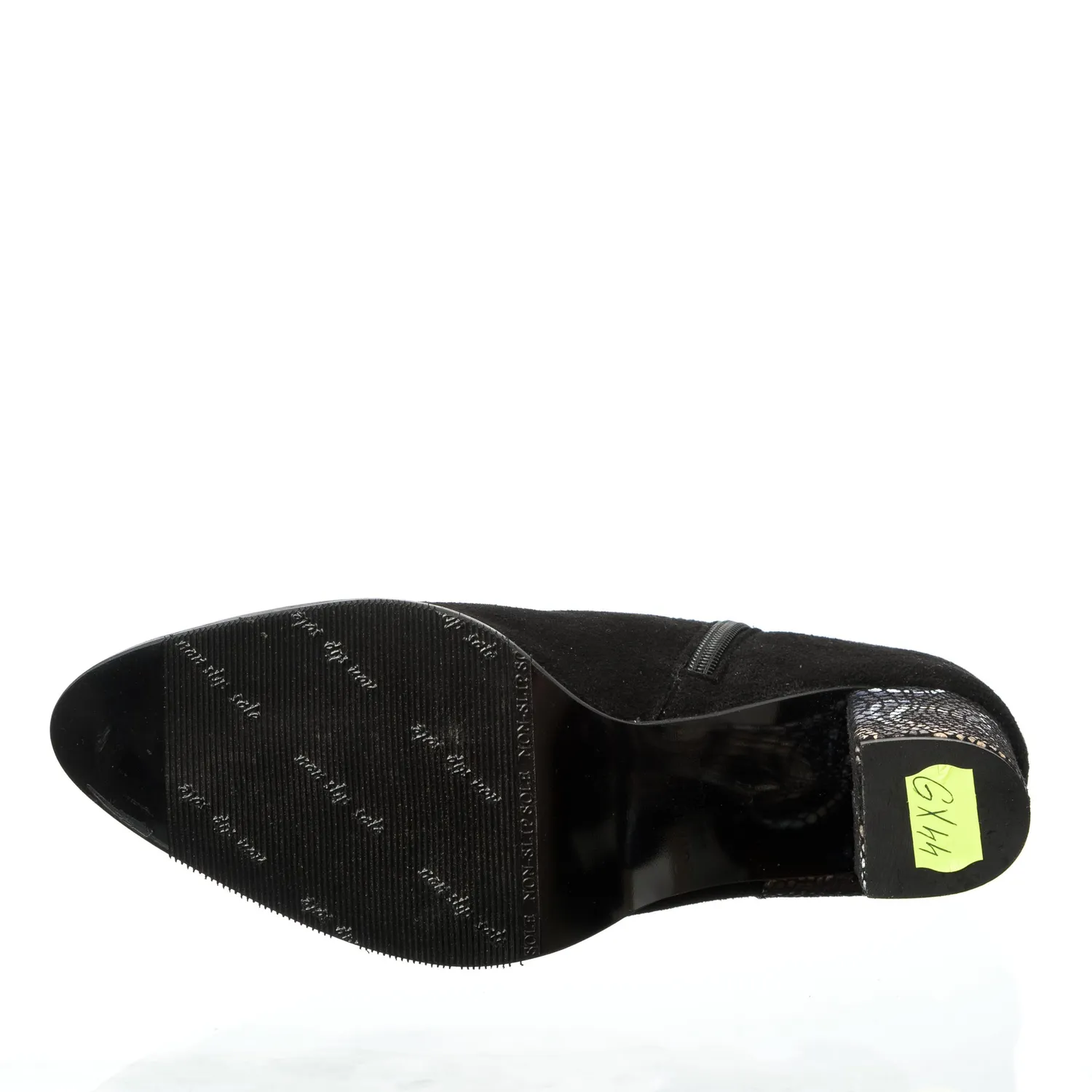 Catinca Shoes GX44 NAL ghete dama piele negru antilopa