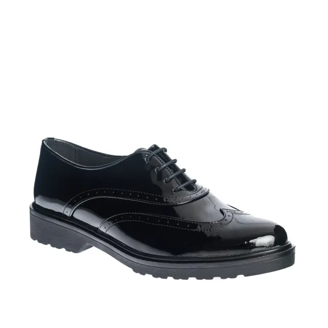 Catinca Shoes G8 NL pantofi dama piele naturala negru lac