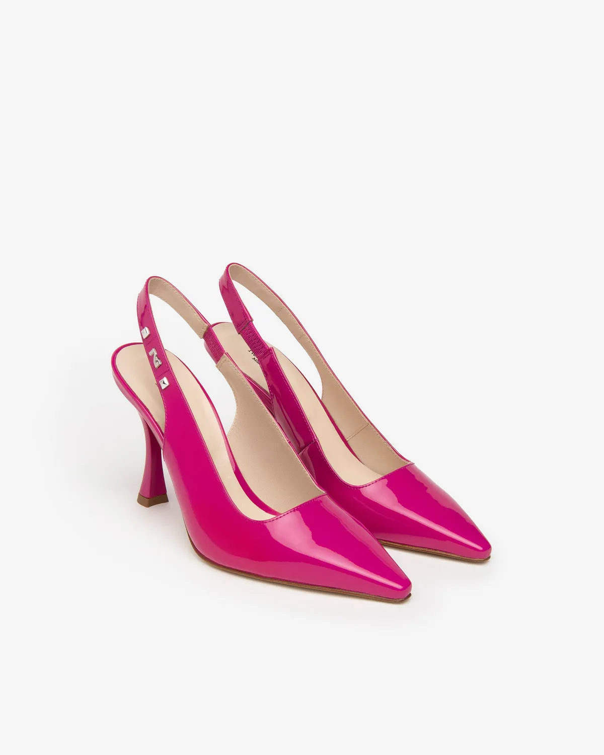 NeroGiardini pantofi dama lac slingback primavara