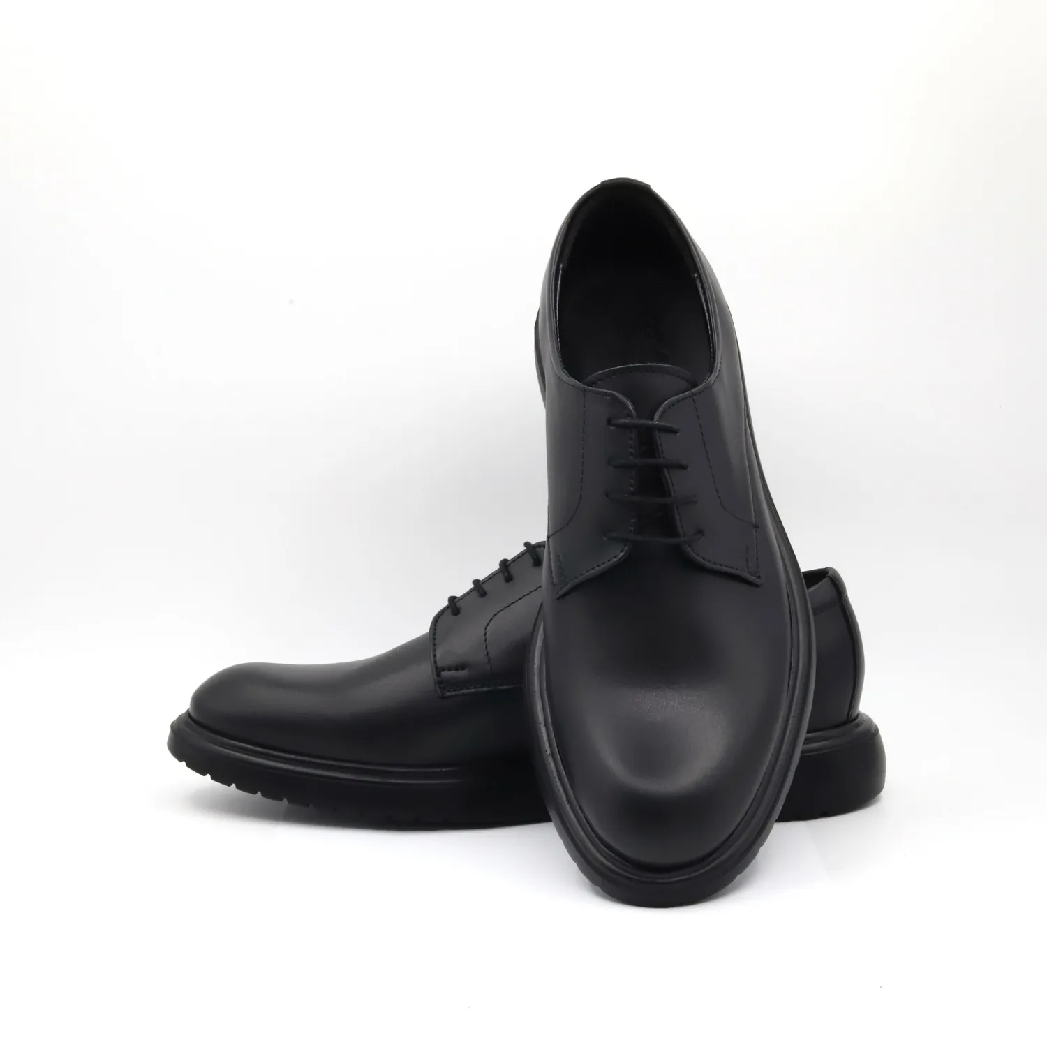 Lucas Shoes 140D Politie pantofi barbati negri piele