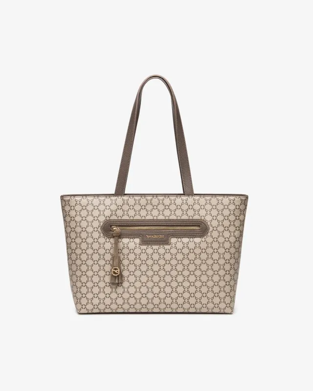Geanta tote NeroGiardini dama material tehnic