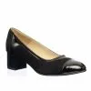 Catinca Shoes 315 NLA pantofi dama piele negru lac