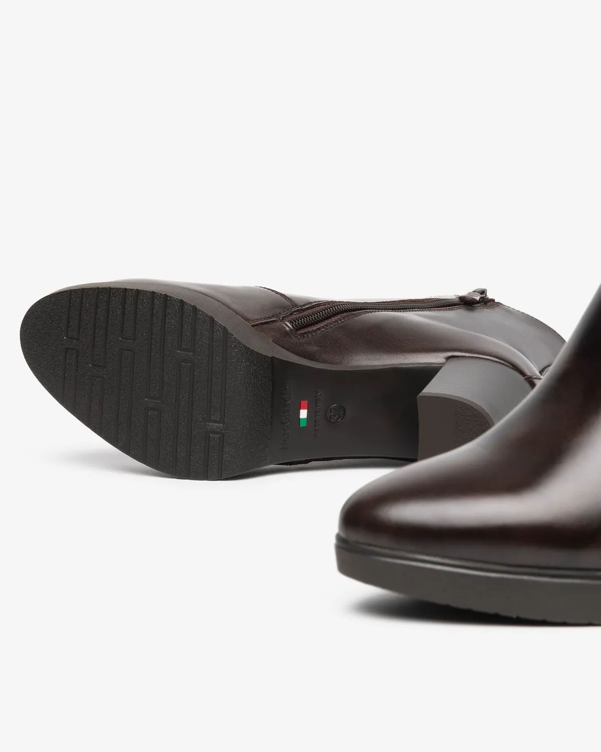 NeroGiardini botine dama piele toc 70 mm platforma