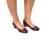 Catinca Shoes A7 BPB pantofi dama piele bordo pietre