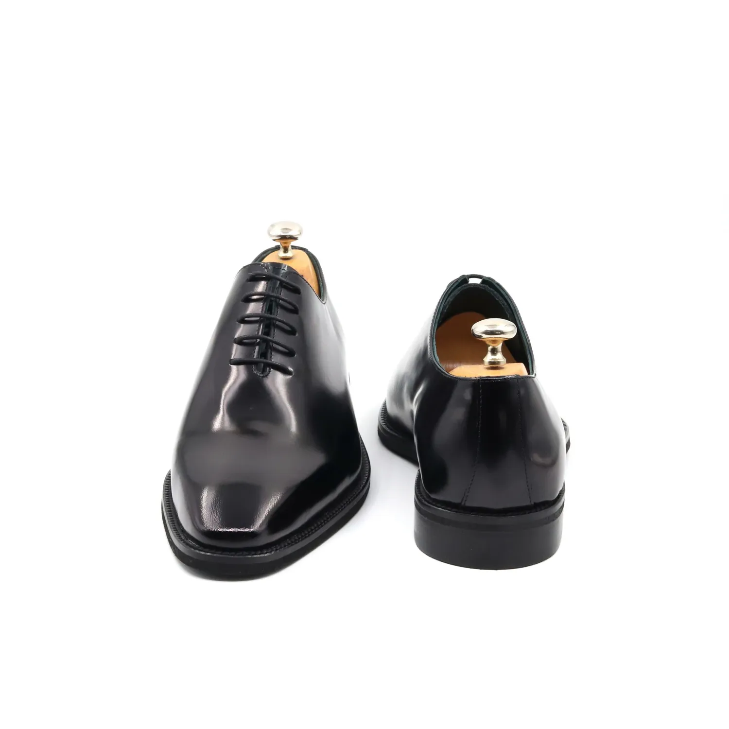 Lucas Shoes Elegant 903 pantofi barbati semi-lac negri