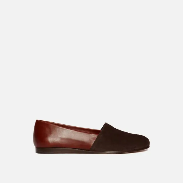 Cecilia Bringheli Amalfi Brown Suede espadrile piele maro