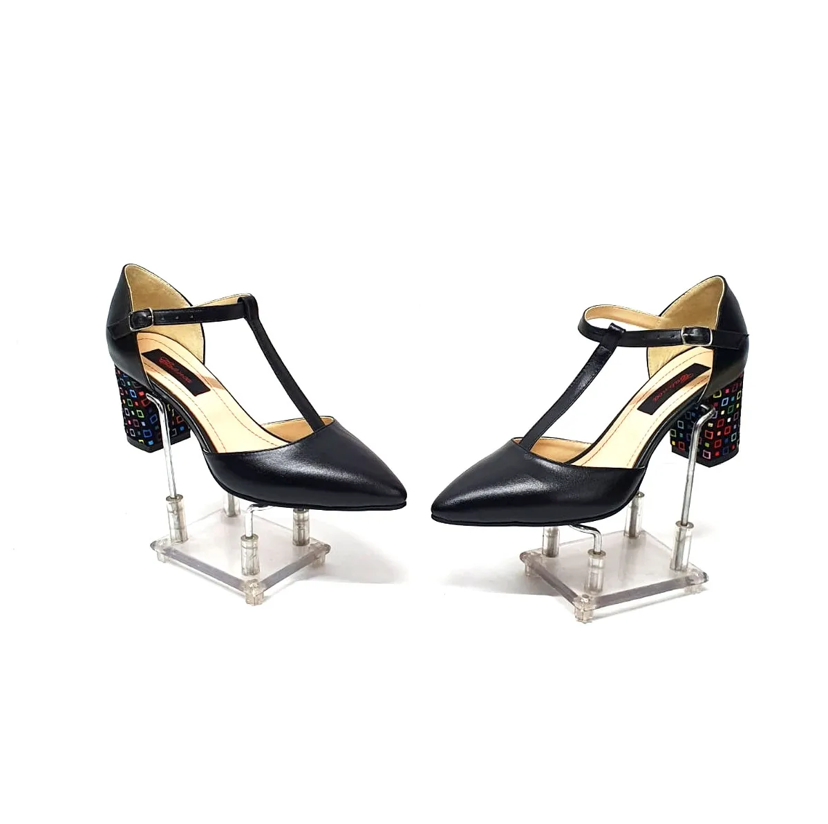 Catinca Shoes D13 NBPC sandale dama negre piele naturala