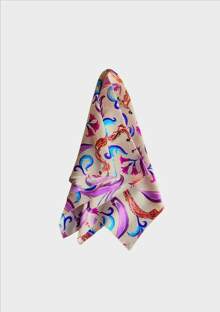 Flagelus Cristobal Nude Scarf esarfa matase 65x65