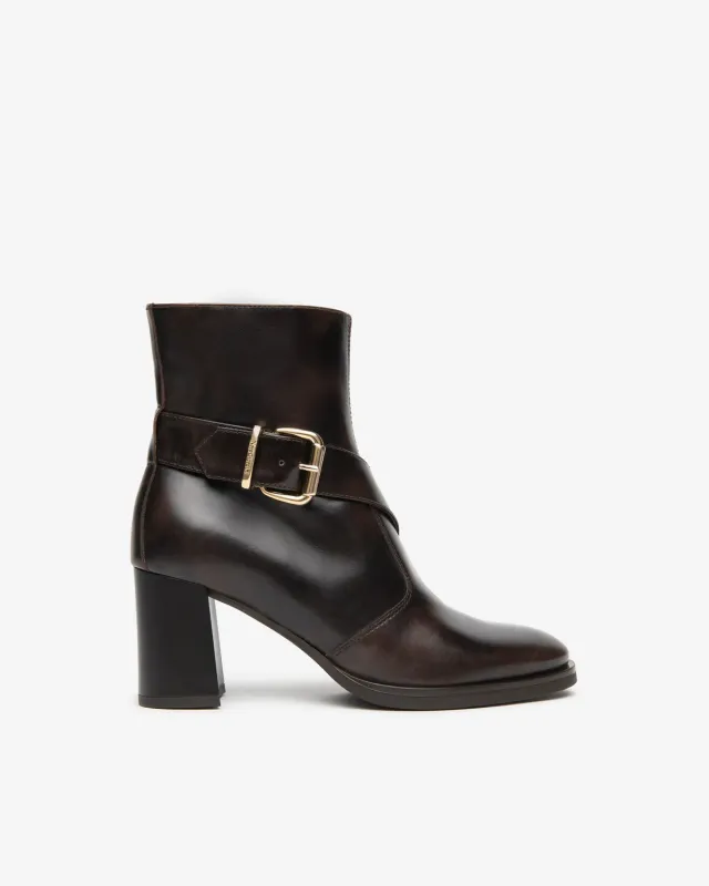 NeroGiardini botine dama piele toc 75