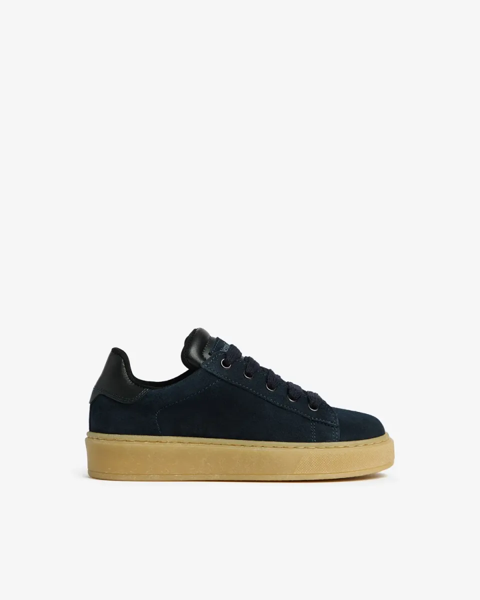 NeroGiardini sneakers băieți piele întoarsă toamnă