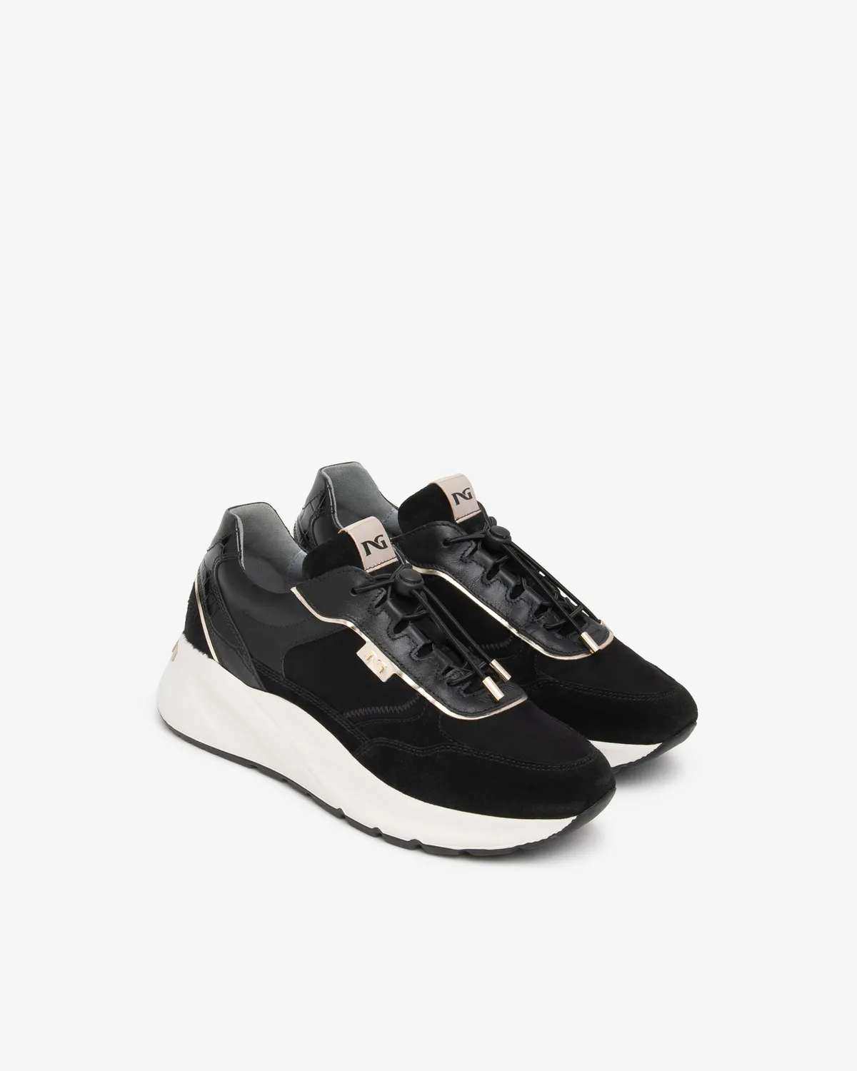 NeroGiardini sneakers dama piele talpa 45 mm