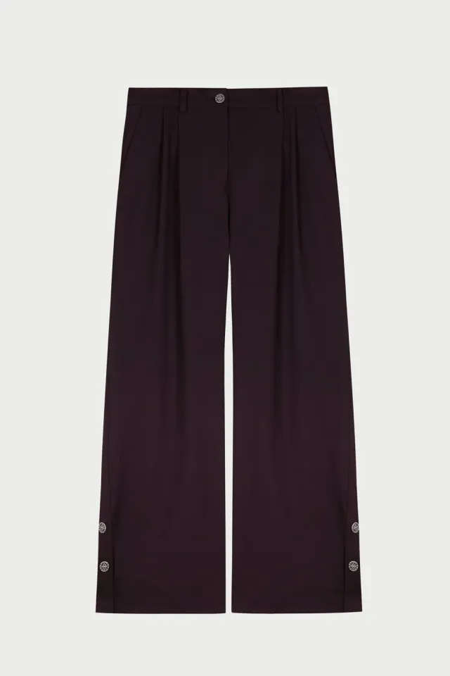 Flagelus Wizard Waltz pantaloni visinii bumbac