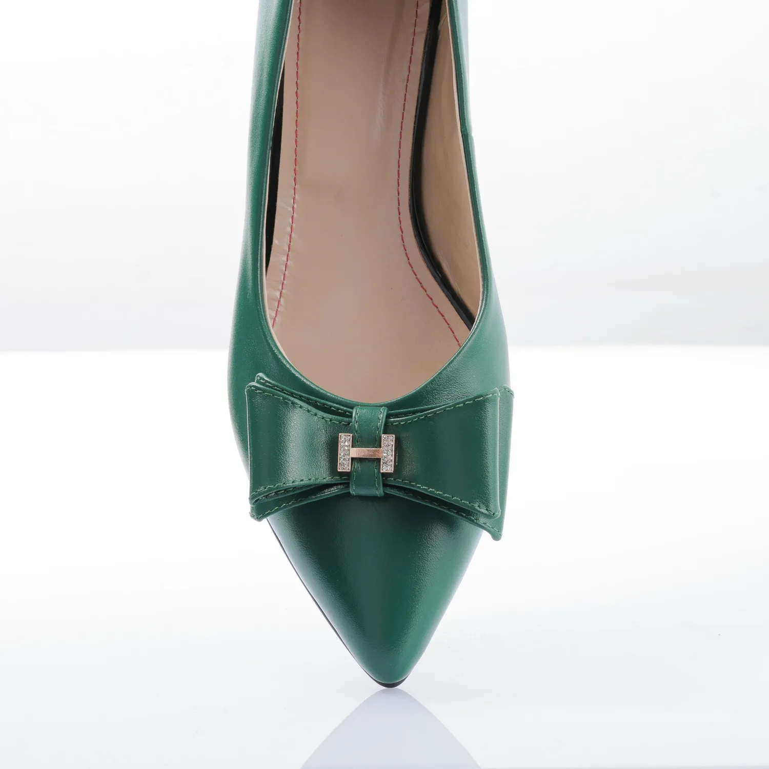 Catinca Shoes BL6 VB balerini dama piele verde