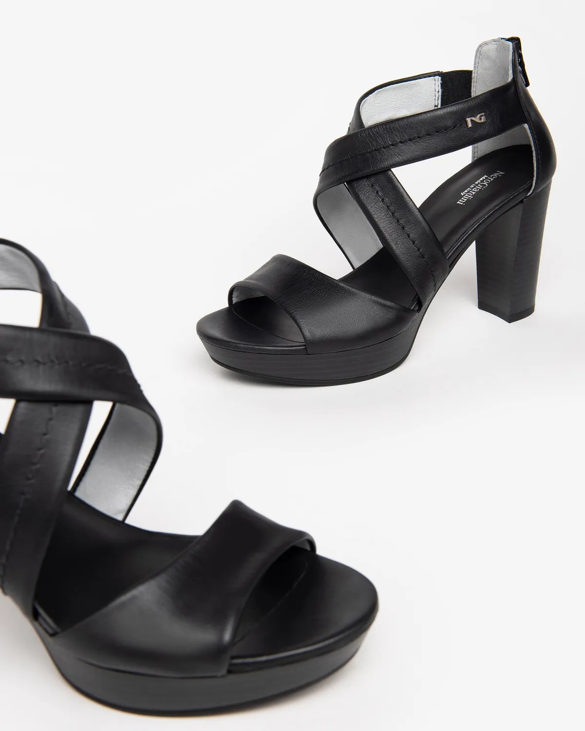 NeroGiardini Sandale piele dama elegante vara