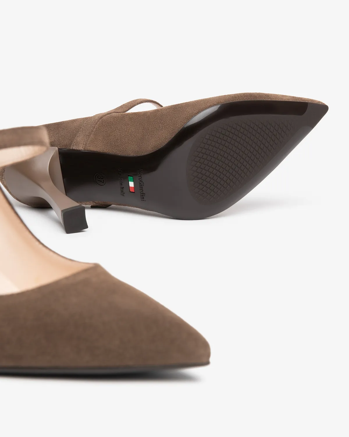 NeroGiardini pantofi Mary Jane piele dama toc 95 mm eleganti