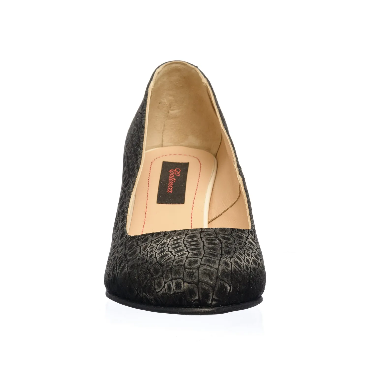 Catinca Shoes A2 PN pantofi dama piele naturala poney negru